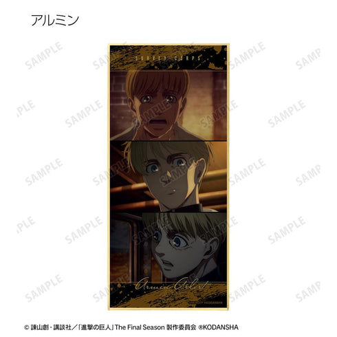 『進撃の巨人』トレーディングスタンド付き場面写色紙(単位/BOX)【202509再販】